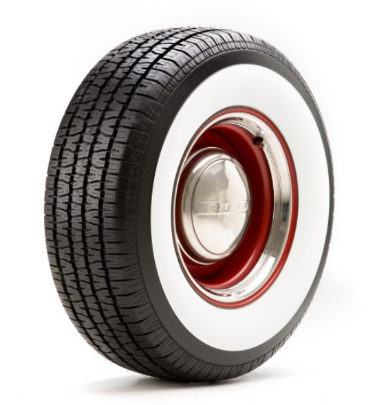P205/75R15   1" (25mm) Weisswand