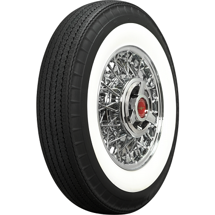 650R13  2 1/4" (58mm) Weisswand
